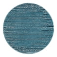 thumbnail image 1 of Unique Loom Oasis Collection Area Rug - Calm (4' Round Blue/Navy Blue), 1 of 10