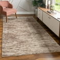 thumbnail image 1 of Unique Loom Oasis Collection Area Rug - Water (6' x 9' Rectangle Brown/Beige), 1 of 6