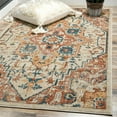 thumbnail image 1 of Unique Loom Oslo Collection Area Rug - Nyhavn Harbour (8' x 11' 4" Rectangle Beige/Blue), 1 of 7