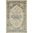 thumbnail image 1 of Unique Loom Oslo Rug Beige/Blue 5' 1" x 8' Rectangle Perfect For Living Room Bed Room Dining Room Office, 1 of 9