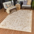 thumbnail image 1 of Unique Loom Outdoor Aztec Collection Area Rug - Coba (2' 2" x 3' 1" Rectangle Natural/Ivory), 1 of 7