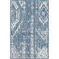 thumbnail image 1 of Unique Loom Outdoor Bohemian Collection, Area Rug, Blue, 2' 0" x 3' 0", Rectangular, 1 of 10