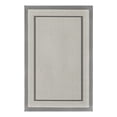 thumbnail image 1 of Unique Loom Outdoor Border Collection Area Rug - Border (2' 2" x 3' 1" Rectangle Gray/Silver), 1 of 12