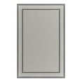 thumbnail image 1 of Unique Loom Outdoor Border Collection Area Rug - Border (5' 3" x 8' Rectangle Gray/Silver), 1 of 12