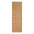 thumbnail image 1 of Unique Loom Outdoor Border Collection Area Rug - Checkered (2' 2" x 6' 1" Runner Light Brown), 1 of 12