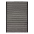 thumbnail image 1 of Unique Loom Outdoor Border Collection Area Rug - Checkered (6' x 9' Rectangle Gray/Black), 1 of 10