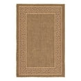 thumbnail image 1 of Unique Loom Outdoor Border Collection Area Rug - Greek Key (3' 3" x 5' 1" Rectangle Brown/Light Brown), 1 of 10