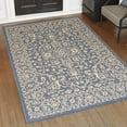 thumbnail image 1 of Unique Loom Outdoor Botanical Collection Area Rug - Allover (9' x 12' 2" Rectangle Blue/Beige), 1 of 7