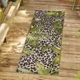 thumbnail image 1 of Unique Loom Outdoor Botanical Collection Area Rug - Andromeda (2' x 6' Runner Green/Ivory), 1 of 6