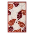 thumbnail image 1 of Unique Loom Outdoor Botanical Collection Area Rug - Augusta (5' x 8' Rectangle Terracotta/Red), 1 of 8