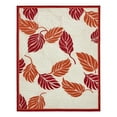 thumbnail image 1 of Unique Loom Outdoor Botanical Collection Area Rug - Augusta (8' x 10' Rectangle Terracotta/Red), 1 of 8