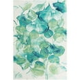 thumbnail image 1 of Unique Loom Outdoor Botanical Collection Area Rug - Beryl (6' 1" x 9' Rectangle Blue Green/Light Blue), 1 of 7
