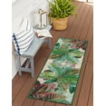 thumbnail image 1 of Unique Loom Outdoor Botanical Collection Area Rug - Foliage (2' x 8' Runner Multi/Blue), 1 of 10