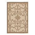 thumbnail image 1 of Unique Loom Outdoor Botanical Collection Area Rug - Gate (2' 2" x 3' 1" Rectangle Brown/Beige), 1 of 10