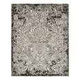 thumbnail image 1 of Unique Loom Outdoor Botanical Collection Area Rug - Manchester (8' x 10' Rectangle Light Gray/Black), 1 of 10