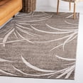thumbnail image 1 of Unique Loom Outdoor Botanical Collection Area Rug - Orlando (9' x 12' 2" Rectangle Brown/Beige), 1 of 7