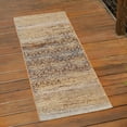 thumbnail image 1 of Unique Loom Outdoor Botanical Collection Area Rug - Transitional (2' x 6' 1" Runner Beige/Blue), 1 of 7