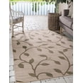 thumbnail image 1 of Unique Loom Outdoor Botanical Rug, Green (9' 0 x 12' 0), 1 of 7