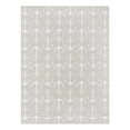 thumbnail image 1 of Unique Loom Outdoor Coastal Collection Area Rug - Ahoy (10' x 13' 1" Rectangle Gray/Ivory), 1 of 11