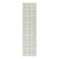 thumbnail image 1 of Unique Loom Outdoor Coastal Collection Area Rug - Ahoy (2' x 8' Runner Gray/Ivory), 1 of 11