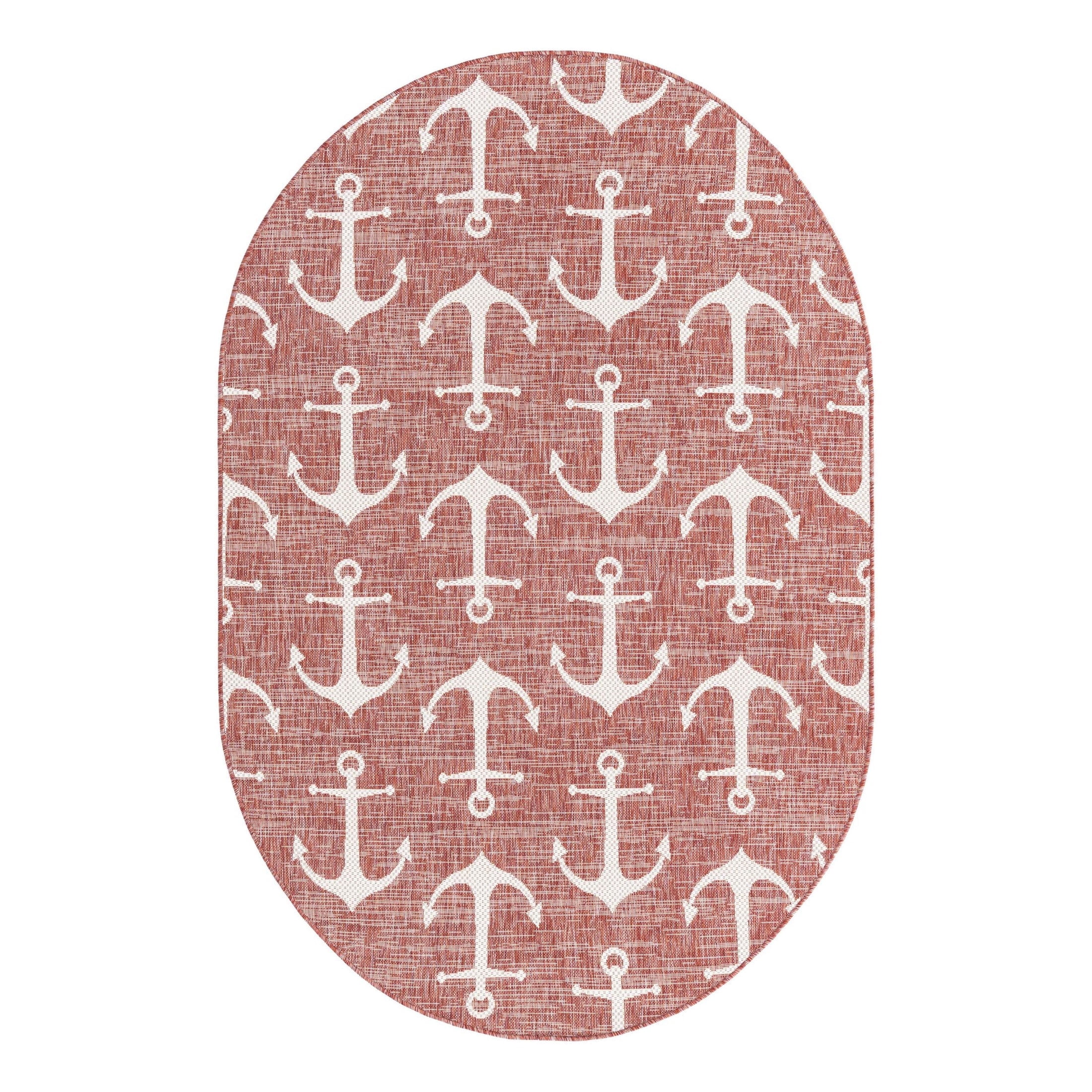 Unique Loom Outdoor Coastal Collection Area Rug - Ahoy (5' 3