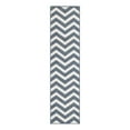 thumbnail image 1 of Unique Loom Outdoor Coastal Collection Area Rug - Dalgalar (2' x 8' Runner Navy Blue/Ivory), 1 of 9