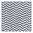 thumbnail image 1 of Unique Loom Outdoor Coastal Collection Area Rug - Dalgalar (7' 10" Square Navy Blue/Ivory), 1 of 9