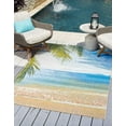 thumbnail image 1 of Unique Loom Outdoor Coastal Collection Area Rug - Provincetown (10'  x 12' Rectangle Multi/Blue), 1 of 7