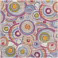 thumbnail image 1 of Unique Loom Outdoor Modern Collection Area Rug - Brio (10' Square Multi/Blue), 1 of 7