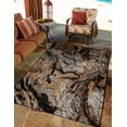 thumbnail image 1 of Unique Loom Outdoor Modern Collection Area Rug - Prism (4' 1" x 6' 1" Rectangle Multi/Beige), 1 of 9