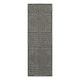 thumbnail image 1 of Unique Loom Outdoor Modern Collection Area Rug - Achromatic (2' x 6' 1" Runner Black and White), 1 of 9