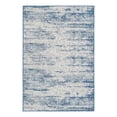 thumbnail image 1 of Unique Loom Outdoor Modern Collection Area Rug - Cartago (4' x 6' Rectangle Blue/Ivory), 1 of 8