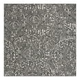 thumbnail image 1 of Unique Loom Outdoor Modern Collection Area Rug - Maze (12' Square Black and White), 1 of 10