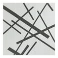 thumbnail image 1 of Unique Loom Outdoor Modern Collection Area Rug - Mikado (10' Square Black and White), 1 of 10