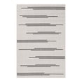 thumbnail image 1 of Unique Loom Outdoor Modern Collection Area Rug - Miranda (4' 1" x 6' 1" Rectangle White and Black), 1 of 10