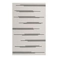 thumbnail image 1 of Unique Loom Outdoor Modern Collection Area Rug - Miranda (5' 3" x 8' Rectangle White and Black), 1 of 10