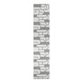 thumbnail image 1 of Unique Loom Outdoor Modern Collection Area Rug - Mod (2' 7" x 12' Runner White and Black), 1 of 10