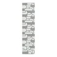 thumbnail image 1 of Unique Loom Outdoor Modern Collection Area Rug - Mod (2' x 8' Runner White and Black), 1 of 10