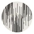 thumbnail image 1 of Unique Loom Outdoor Modern Collection Area Rug - Monochrome (10' Round Black and White), 1 of 11