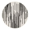 thumbnail image 1 of Unique Loom Outdoor Modern Collection Area Rug - Monochrome (3' 1" Round Black and White), 1 of 11