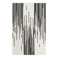 thumbnail image 1 of Unique Loom Outdoor Modern Collection Area Rug - Monochrome (5' 3" x 8' Rectangle Black and White), 1 of 11
