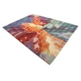 thumbnail image 1 of Unique Loom Outdoor Modern Collection Area Rug - Monteverde (5' 3" x 8' Rectangle Multi/Green), 1 of 10