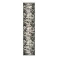 thumbnail image 1 of Unique Loom Outdoor Modern Collection Area Rug - Nephele (2' 7" x 12' Runner Black and White), 1 of 10