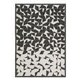 thumbnail image 1 of Unique Loom Outdoor Modern Collection Area Rug - Origami (7' 1" x 10' Rectangle Black and White), 1 of 10
