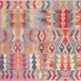thumbnail image 1 of Unique Loom Outdoor Modern Collection Area Rug - Tamarindo (7' 10" Square Multi/Burgundy), 1 of 8