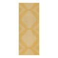 thumbnail image 1 of Unique Loom Outdoor Modern Collection Area Rug - Tambor (2' x 5' 3" Runner Yellow/Ivory), 1 of 11