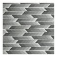 thumbnail image 1 of Unique Loom Outdoor Modern Collection Area Rug - Umbra (12' Square Black and White), 1 of 10