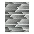 thumbnail image 1 of Unique Loom Outdoor Modern Collection Area Rug - Umbra (7' 10" x 10' Rectangle Black and White), 1 of 10