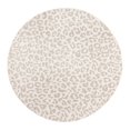thumbnail image 1 of Unique Loom Outdoor Safari Collection Area Rug - Leopard (13' 1" Round Ivory Gray), 1 of 8