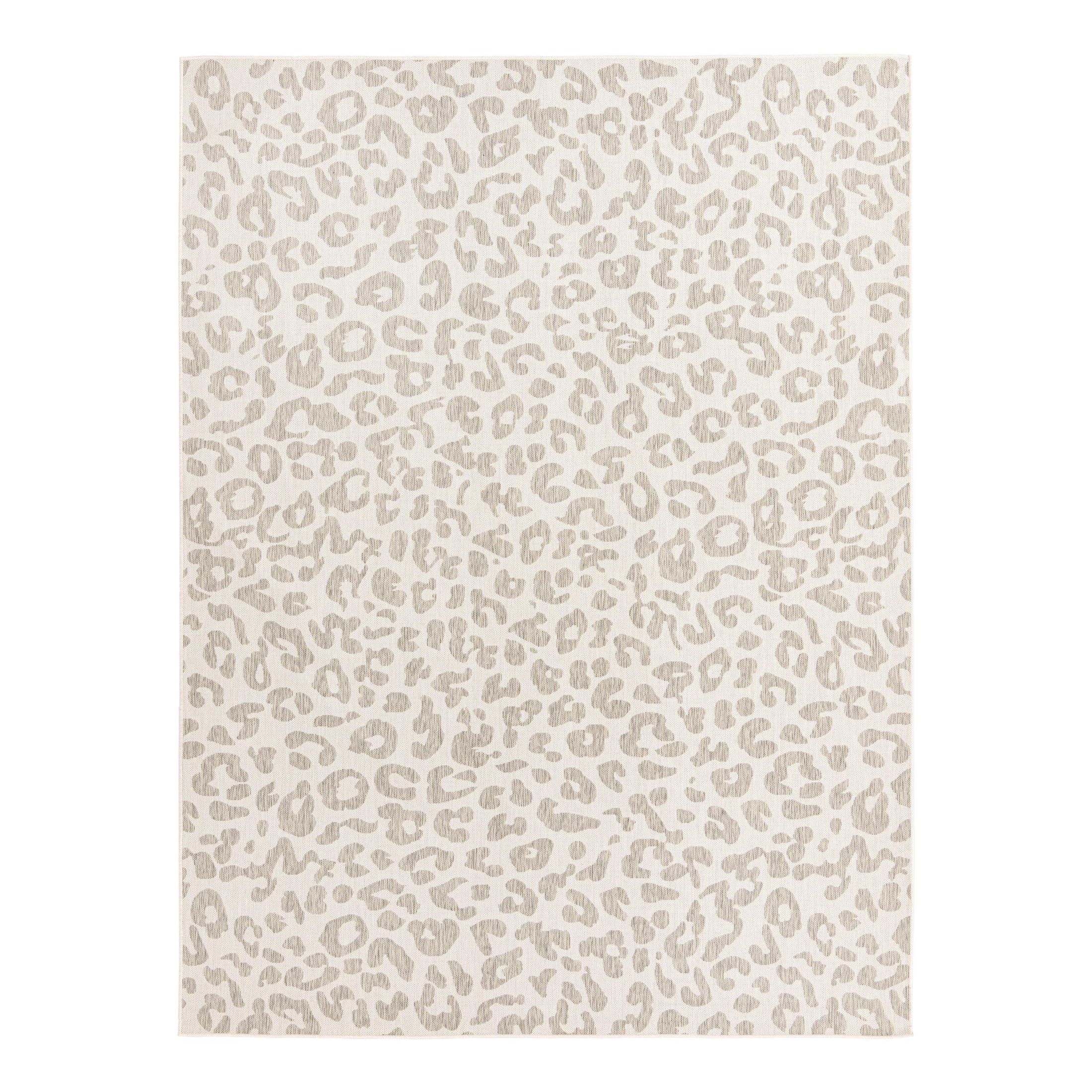 Unique Loom Outdoor Safari Collection Area Rug - Leopard (9' x 12 ...